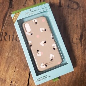 🔥KATE SPADE NEW YORK Breezy Floral Ditzy Hard Shell Case 4 IPhone‎ Model XS/S